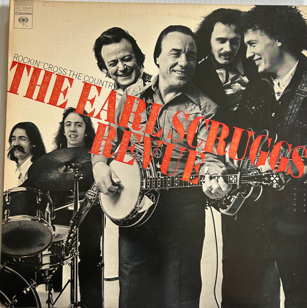 Earl Scruggs Revue : Rockin' 'Cross The Country (LP, Album, Pit)