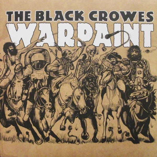 The Black Crowes : Warpaint (12", Album, RE, Red)