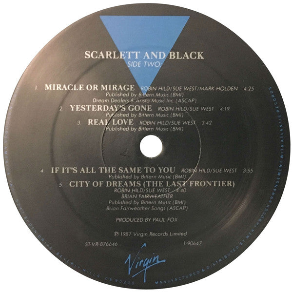 Scarlett & Black : Scarlett And Black (LP, Album, All)
