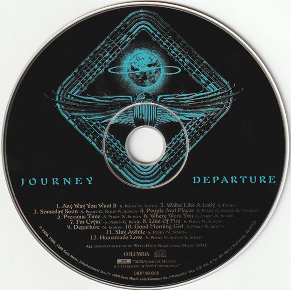 Journey : Departure (CD, Album, RE, RM, RP)