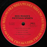 Nick Mason : Nick Mason's Fictitious Sports (LP, Album, San)