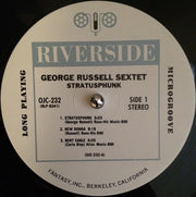 George Russell Sextet* : Stratusphunk (LP, Album, RE)