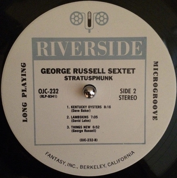 George Russell Sextet* : Stratusphunk (LP, Album, RE)