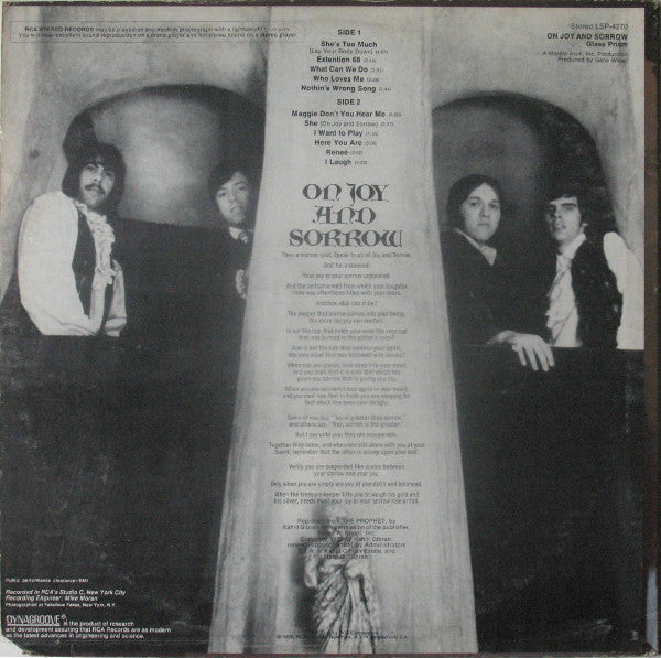 Glass Prism : On Joy And Sorrow (LP, Album)