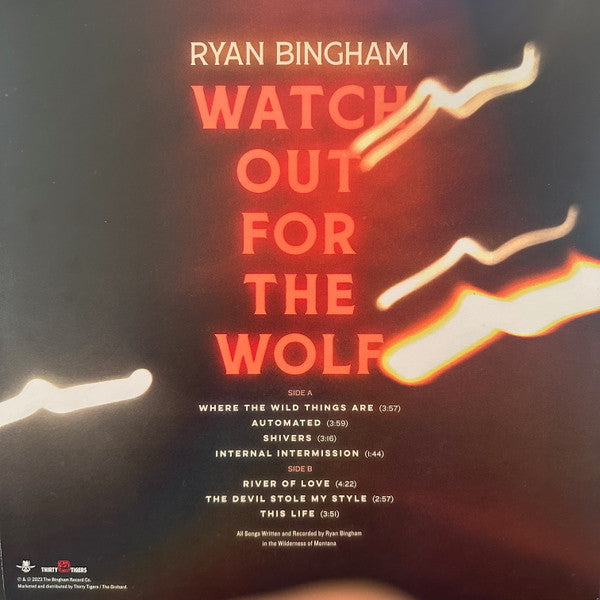 Ryan Bingham : Watch Out For The Wolf (12", EP, Ora)