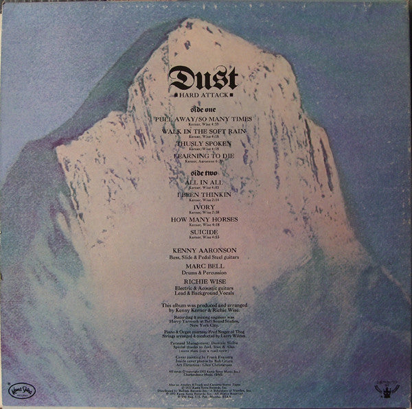 Dust (12) : Hard Attack (LP, Album, Promo, RP, Gat)