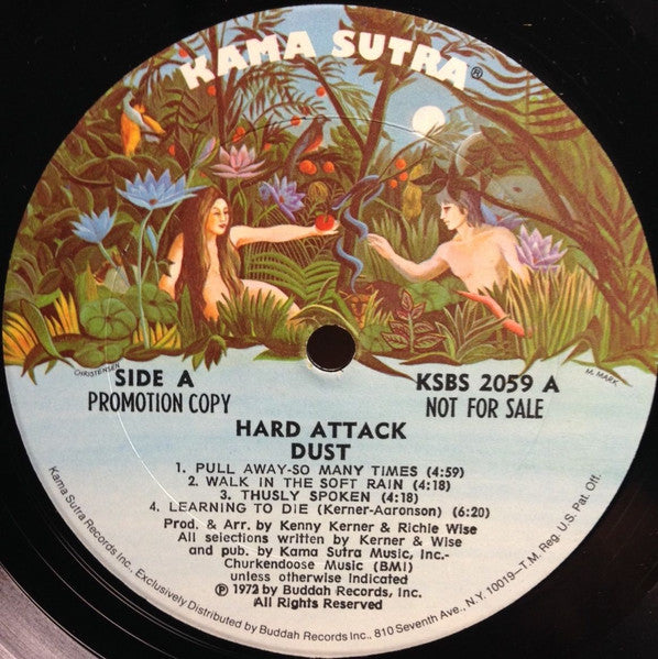 Dust (12) : Hard Attack (LP, Album, Promo, RP, Gat)