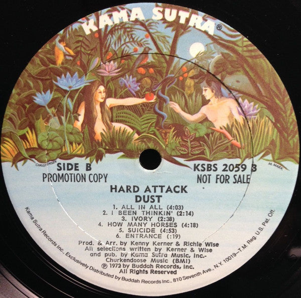 Dust (12) : Hard Attack (LP, Album, Promo, RP, Gat)