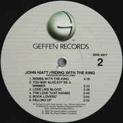 John Hiatt : Riding With The King (LP, Album, All)