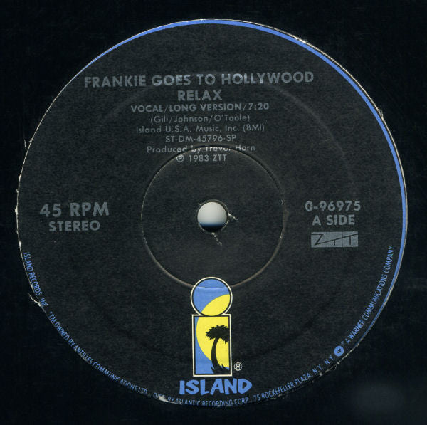 Frankie Goes To Hollywood : Relax (12", RE, SRC)