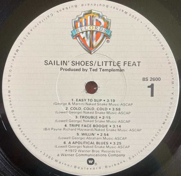 Buy Little Feat : Sailin' Shoes (LP, Album, RE, Gat) Online for a