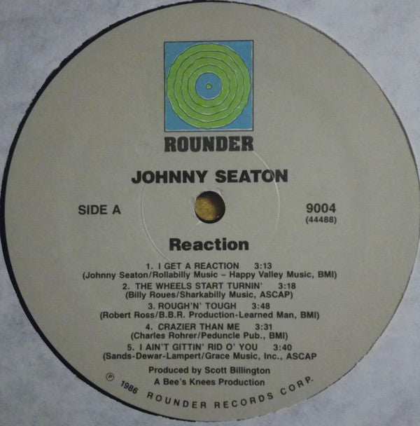 Johnny Seaton : Reaction (LP, Album)