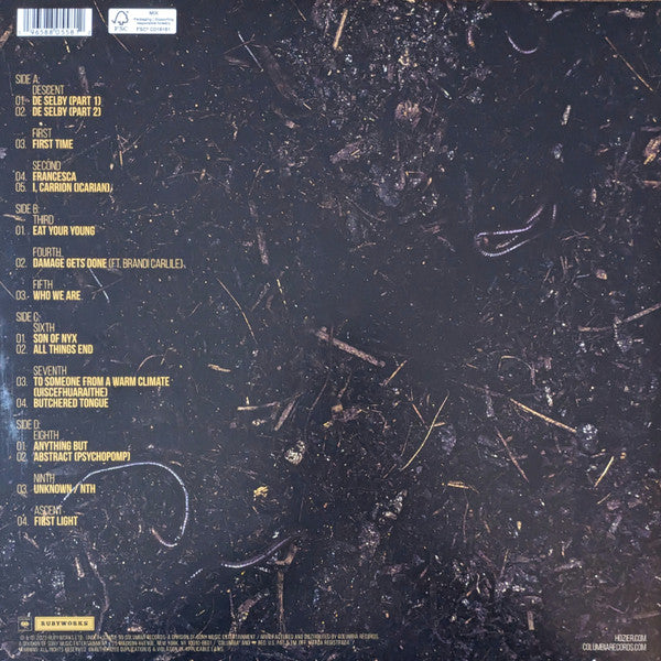 Hozier : Unreal Unearth (2xLP, Album)
