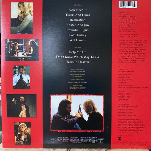 Eric Clapton : Music From The Motion Picture Soundtrack - Rush (LP, Album, RE)