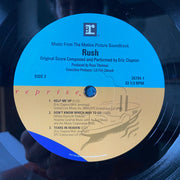 Eric Clapton : Music From The Motion Picture Soundtrack - Rush (LP, Album, RE)