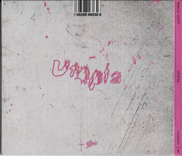 Travis Scott (2) : Utopia (CD, Album, Cov)