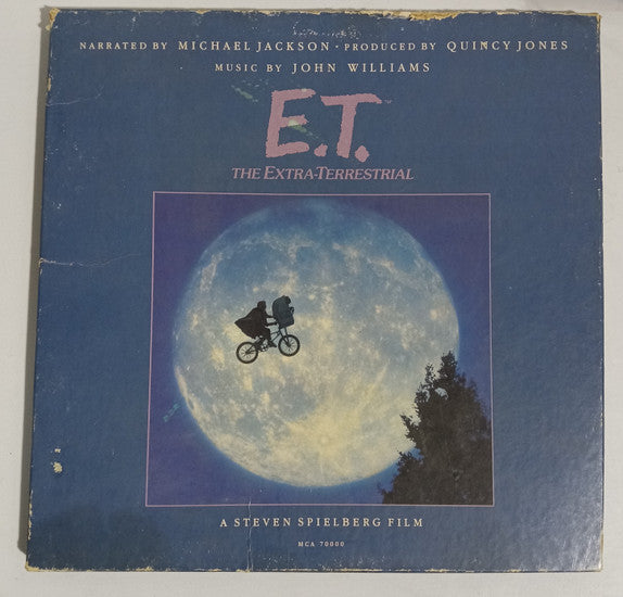 Michael Jackson / John Williams (4) : E.T. The Extra-Terrestrial (LP, Album, S/Edition, Pin + Box)