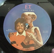 Michael Jackson / John Williams (4) : E.T. The Extra-Terrestrial (LP, Album, S/Edition, Pin + Box)