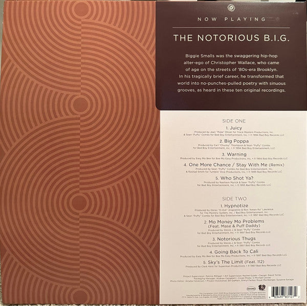 The Notorious B.I.G.* : Now Playing (LP, Comp)