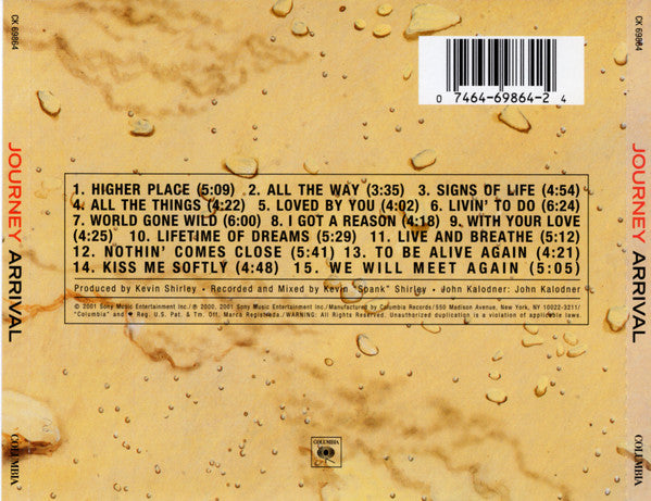 Journey : Arrival (CD, Album)