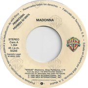 Madonna : Vogue (7", Promo)