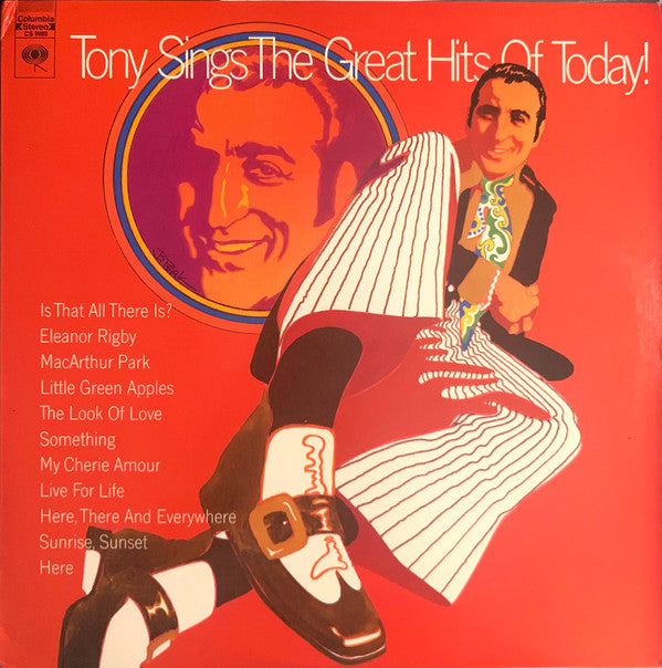 Tony Bennett : Tony Sings The Great Hits Of Today (LP, Album, RE)