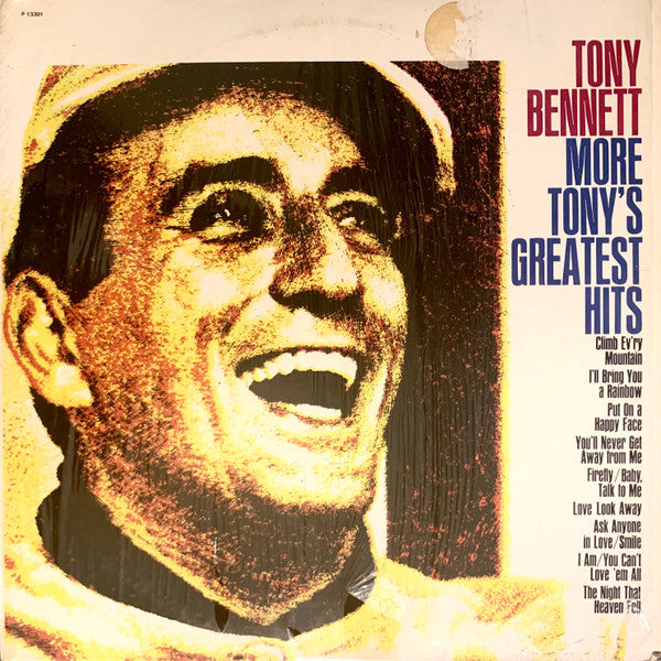Tony Bennett : More Tony's Greatest Hits (LP, Comp, RE)