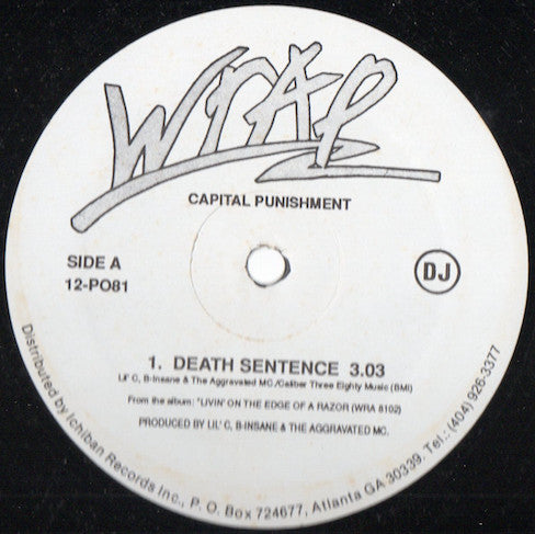 Capital Punishment (2) : Death Sentence / Murder (12", Promo)