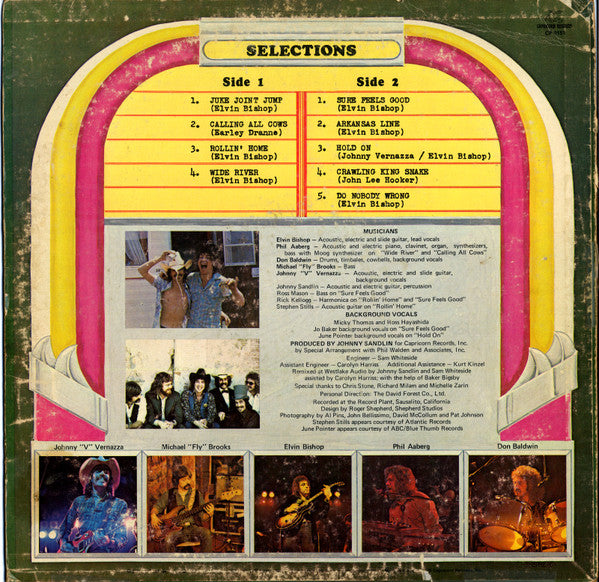 Elvin Bishop : Juke Joint Jump (LP, Album, San)