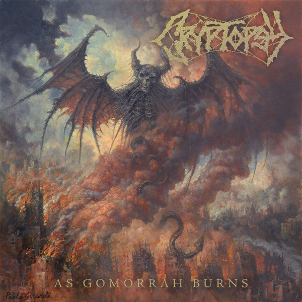 Cryptopsy : As Gomorrah Burns (LP, Album, Ltd, Gol)
