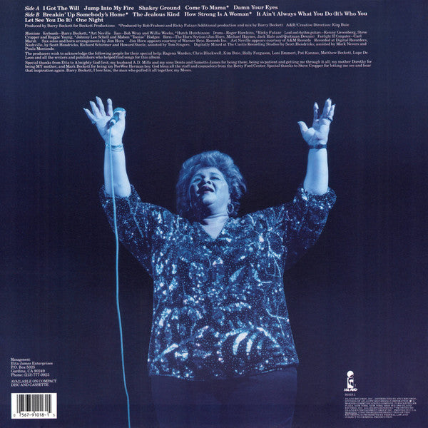 Etta James : Seven Year Itch (LP, Album, SRC)