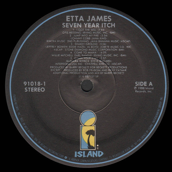 Etta James : Seven Year Itch (LP, Album, SRC)