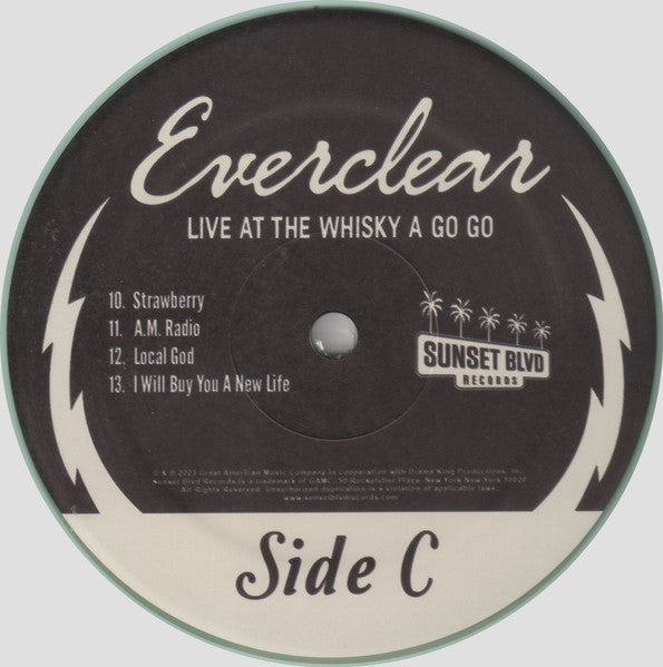 Everclear : Live At The Whisky A Go Go (2xLP, Album, Cok)