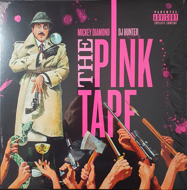 Mickey Diamond x DJ Hunter* : The Pink Tape (2xLP, Album, Ltd, Mixed, Mixtape, Num, S/Edition)