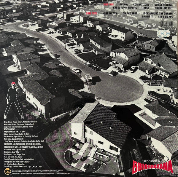Brian Briggs : Combat Zone (LP, Album, Win)