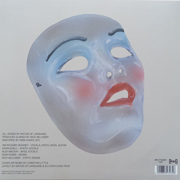 Nation Of Language : Strange Disciple (LP, Album, Ltd, Cle)