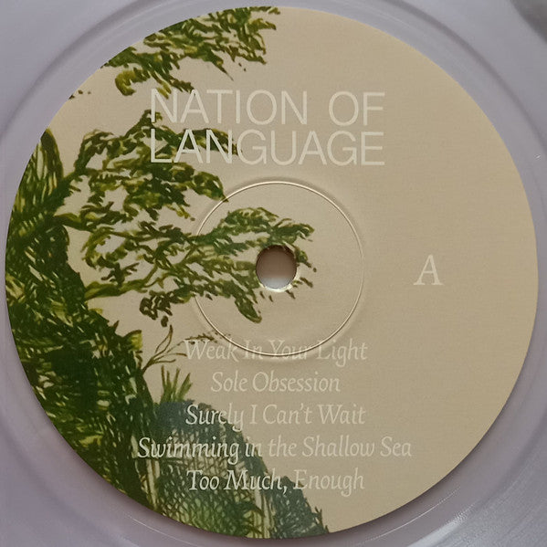 Nation Of Language : Strange Disciple (LP, Album, Ltd, Cle)