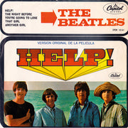 The Beatles : Help! (7", EP, Mono, RE)
