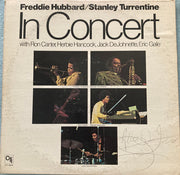 Freddie Hubbard / Stanley Turrentine With Ron Carter, Herbie Hancock, Jack DeJohnette, Eric Gale : In Concert Volume One (LP, Album, Ter)