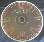 Rush : Different Stages · Live (3xCD, Album, Enh, RP, Cin)