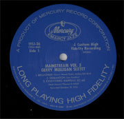 Gerry Mulligan And His Sextet : Mainstream Of Jazz Vol. 3 (LP, Album, Mono)