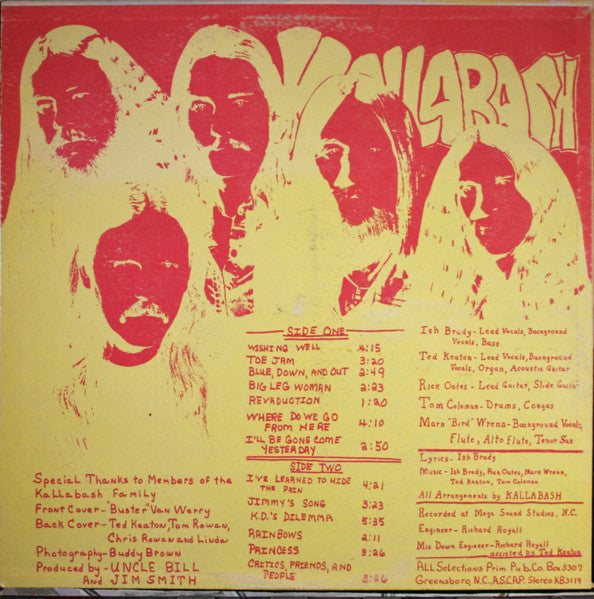 Kallabash Corp. : Kallabash Corp. (LP, Album)