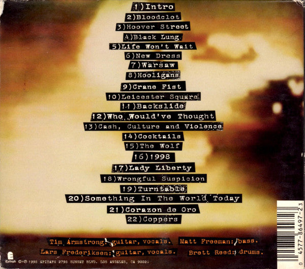 Rancid : Life Won't Wait (CD, Album, Dig)