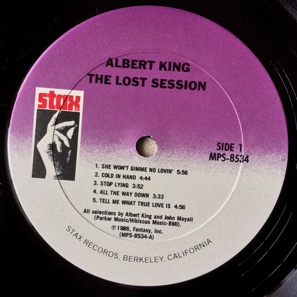 Albert King : The Lost Session (LP, Album, Pit)