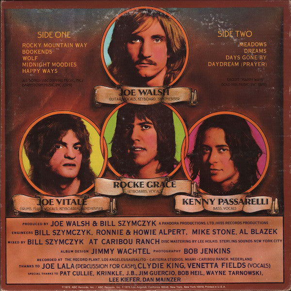 Joe Walsh : The Smoker You Drink, The Player You Get (LP, Album, Quad, RM, San)