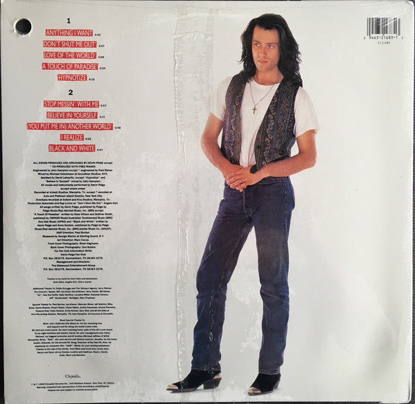 Kevin Paige : Kevin Paige (LP, Album)