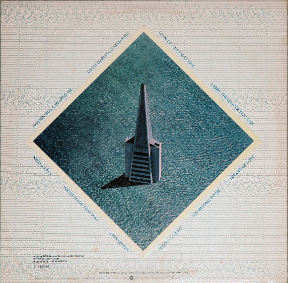 The Doobie Brothers : Livin' On The Fault Line (LP, Album, Club, RCA)