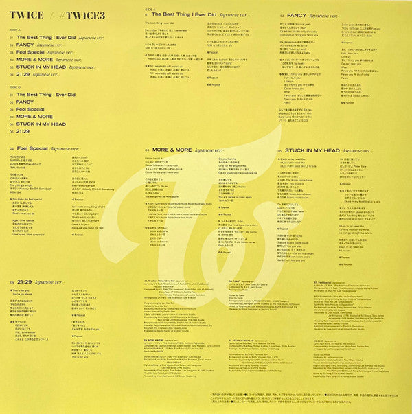 Twice (25) : #Twice3 (LP, Album, Comp, Whi)