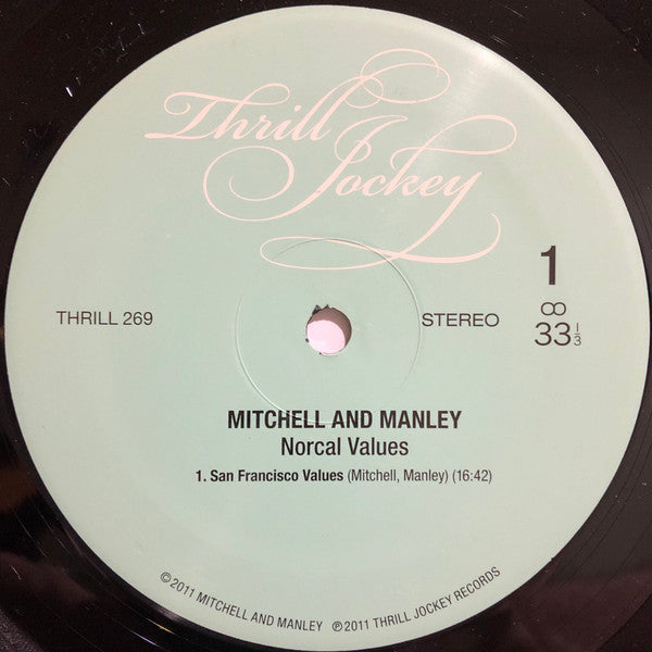 Mitchell* And Manley* : Norcal Values (LP, Ltd)