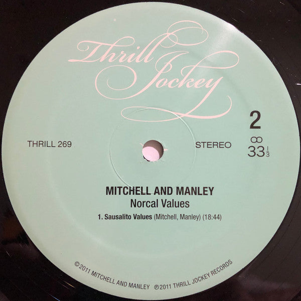 Mitchell* And Manley* : Norcal Values (LP, Ltd)